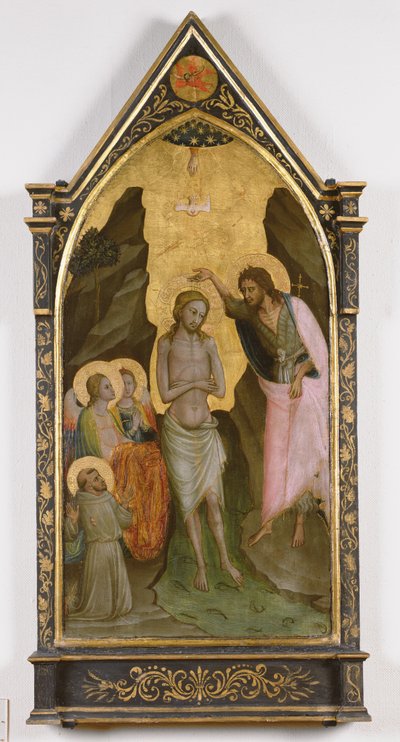 Il Battesimo di Cristo da Bicci di Lorenzo